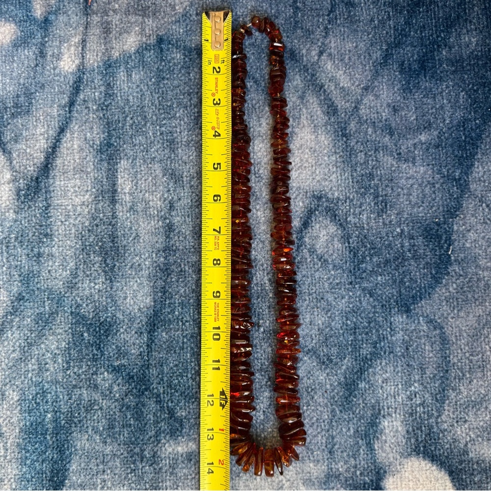 Genuine Vintage Baltic Amber Necklace - Picture 8 of 9
